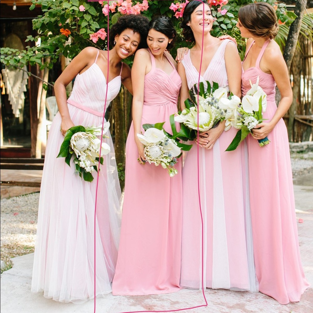 Kleinfeld’s Pink Bridesmaid / Prom Dress - Picture 3 of 15